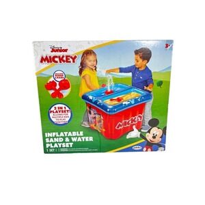 Disney Junior Mickey Mouse Inflatable Sandbox & Water‎ PlaySet Indoor / Outdoor